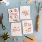 House and Home Flower seed cards